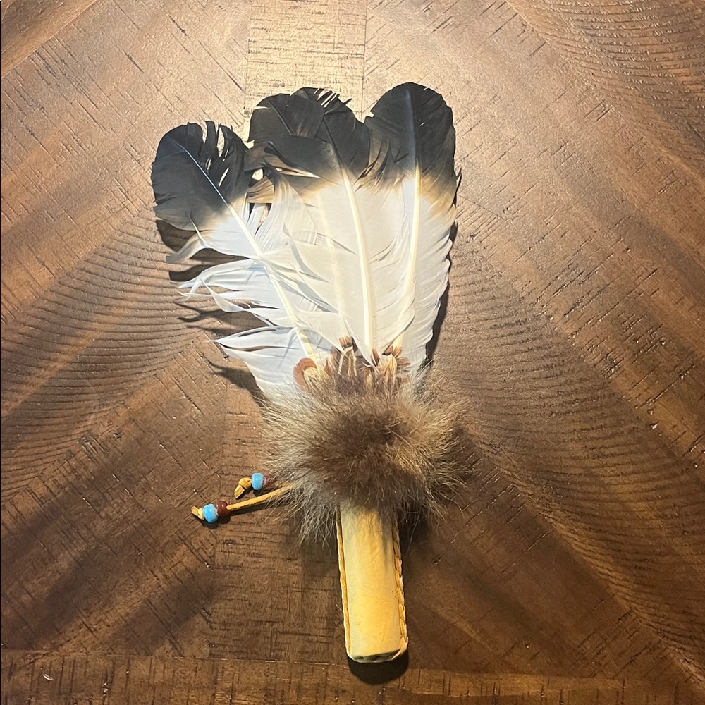 Native American Smudging Fan